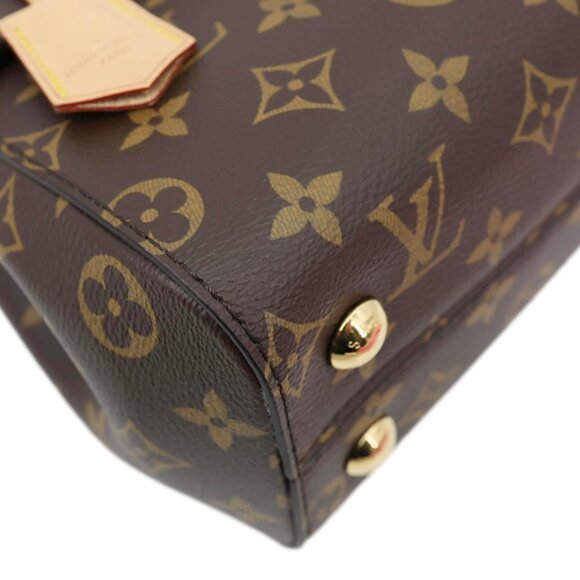 Louis Vuitton  Cluny BB Monogram Canvas Crossbody Bag Brown - Picture 8 of 13
